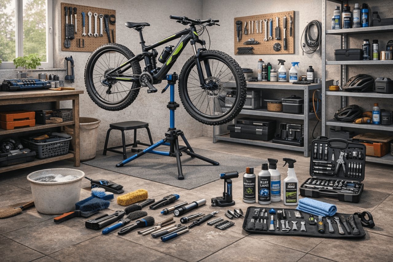 Cum sa intretii bicicleta acasa: ghid complet de mentenanta